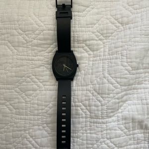Black Nixon Waterproof Watch